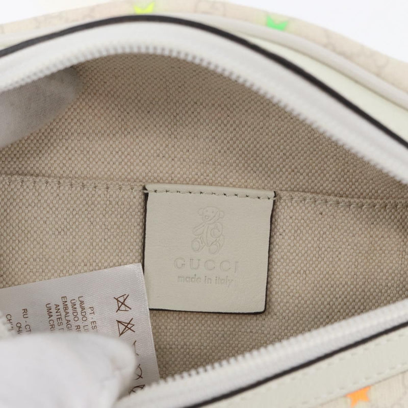Gucci Childrens Belt Printed Gg Coated Canvas Multicolour Bag