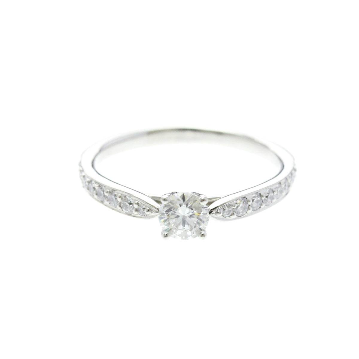 Tiffany & Co. Harmony Band Platinum And Diamonds Silver Bijoux