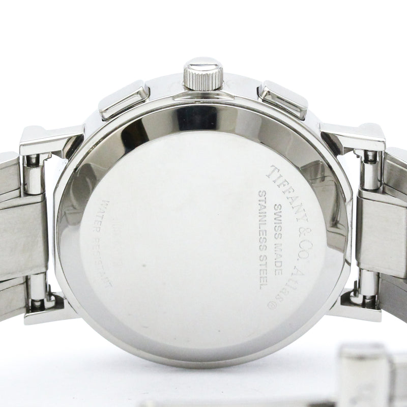Tiffany & Co. Atlas Date Chronograph Quartz Stainless Steel Watches