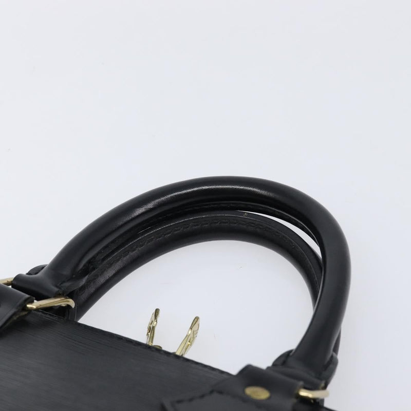 Louis Vuitton Alma Epi Leather Black Bag