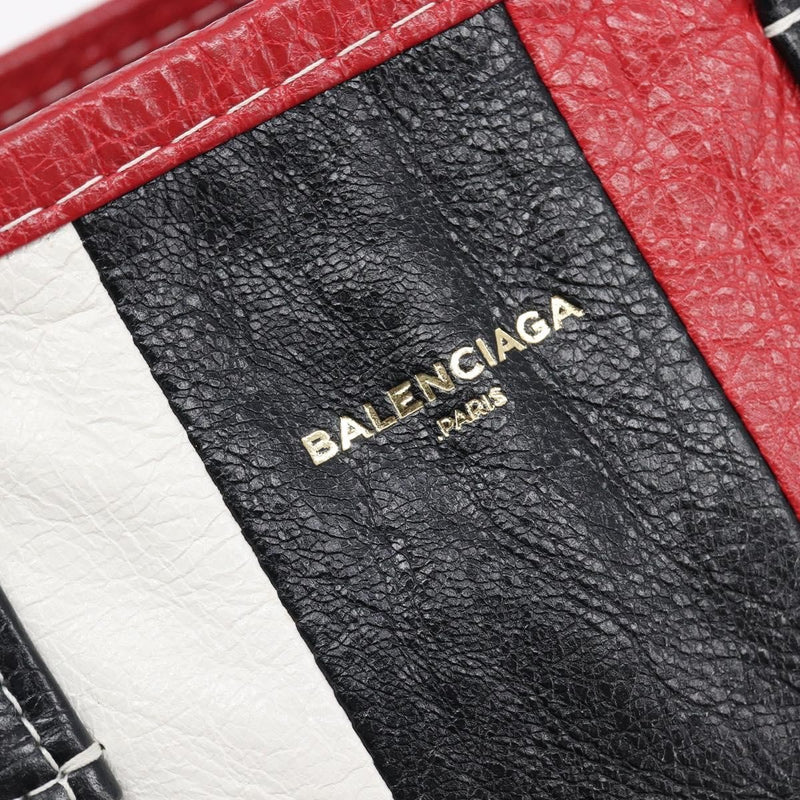 Balenciaga Bazar Striped Leather Multicolour Bag