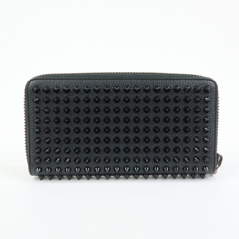 Christian Louboutin Panettone Spiked Leather Black Accessory
