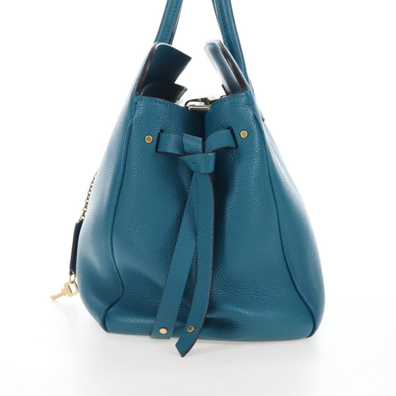 Louis Vuitton Milla Veau Nuage Calfskin Blue Leather Bag