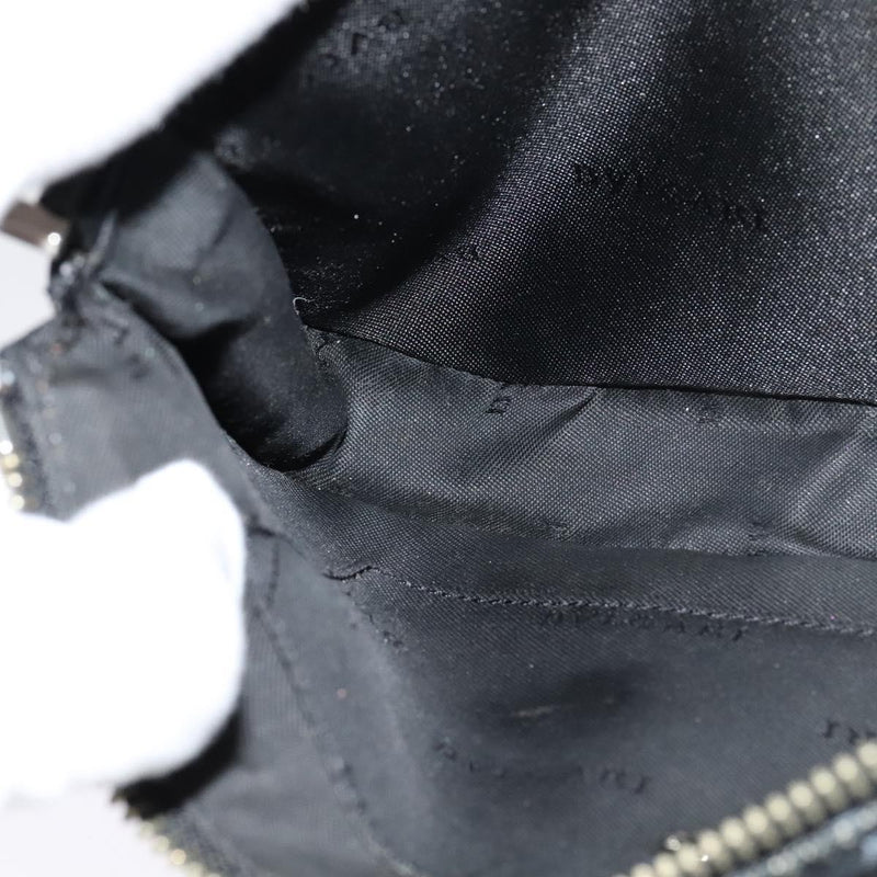 Bvlgari Logomania Canvas Black Bag