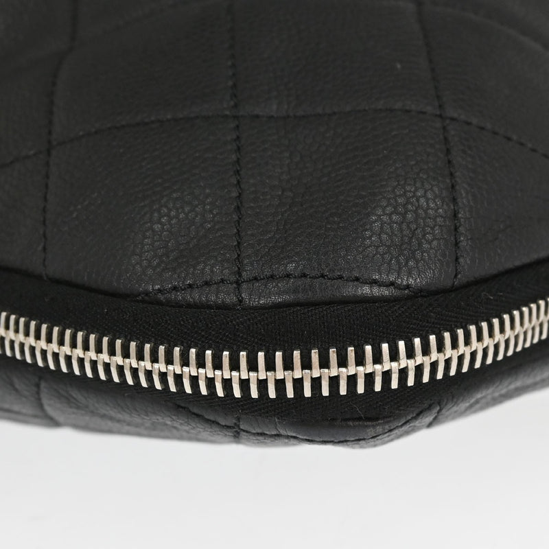 Chanel Timeless Cc Expandable Quilted Caviar Black Leather Bag