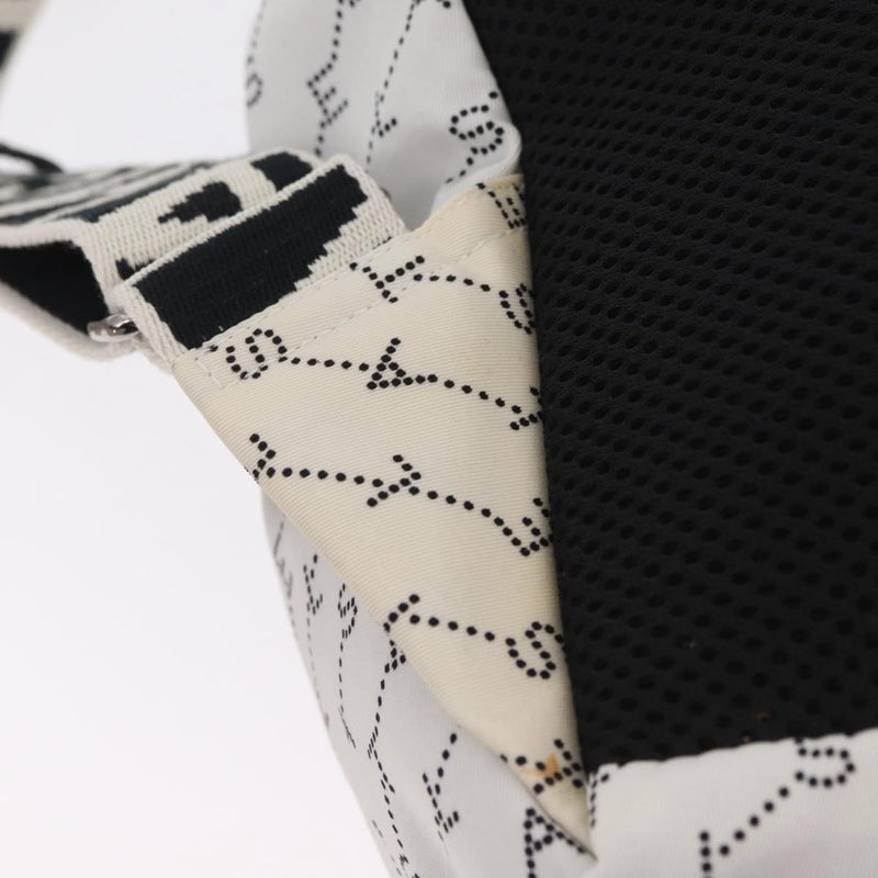 Stella Mccartney Falabella Go Monogram Canvas White Nylon Bag