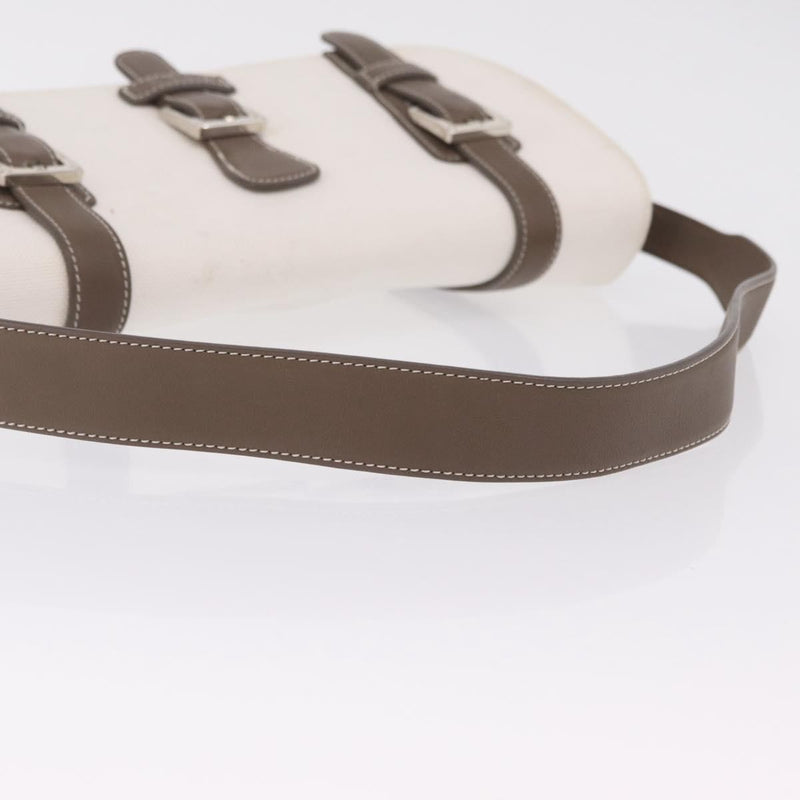 Loewe Shoulder Bag Canvas White