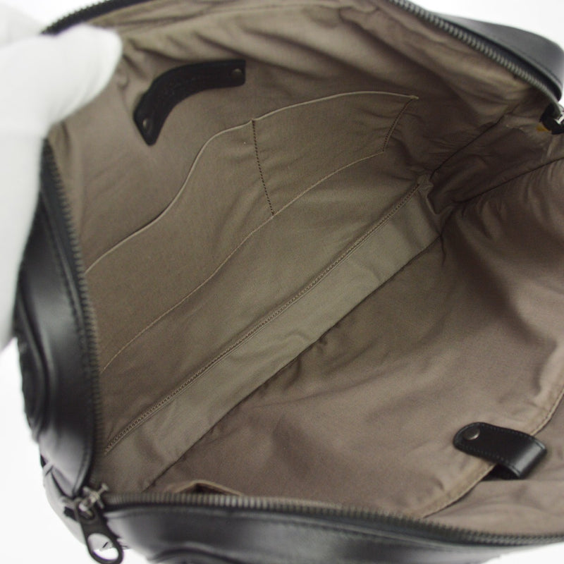 Bottega Veneta Soft Slim Intrecciato Nappa Black Leather Bag