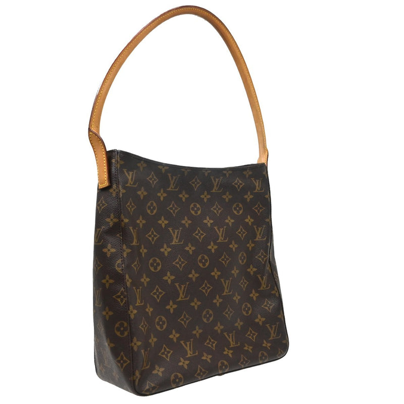 Louis Vuitton Looping Monogram Canvas Brown Bag