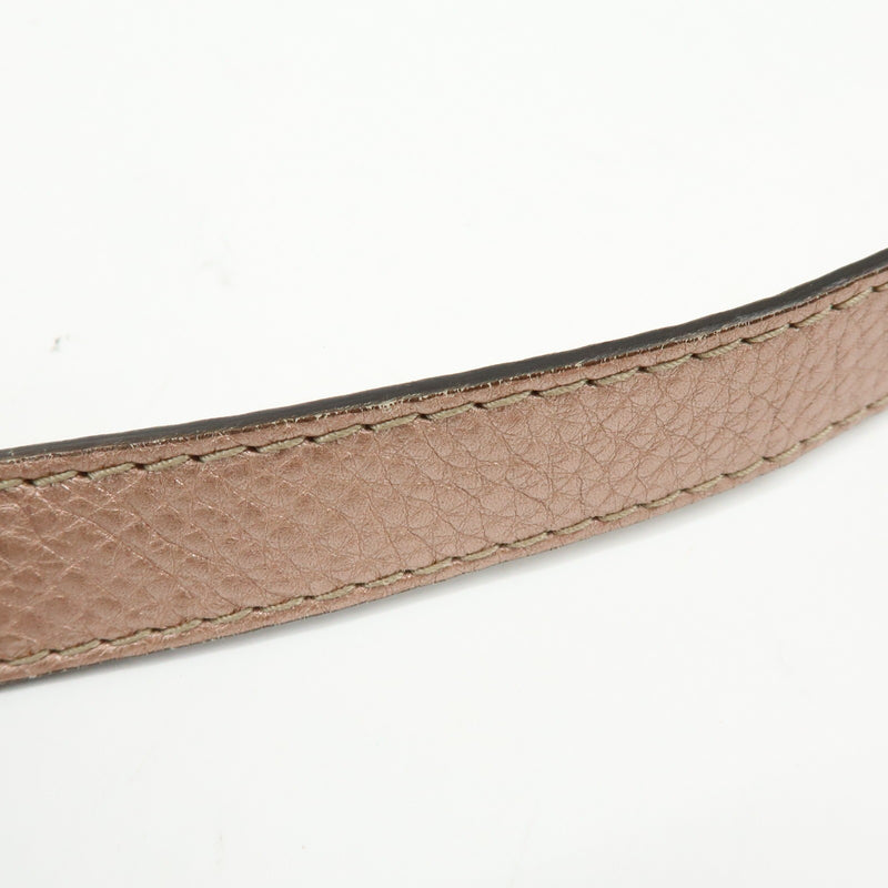 Gucci Bella Convertible Top Handle Leather Pink Bag