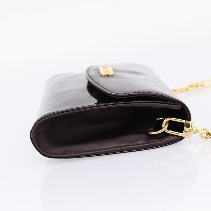 Louis Vuitton Bel Air Pochette Monogram Vernis Burgundy Patent_leather Bag