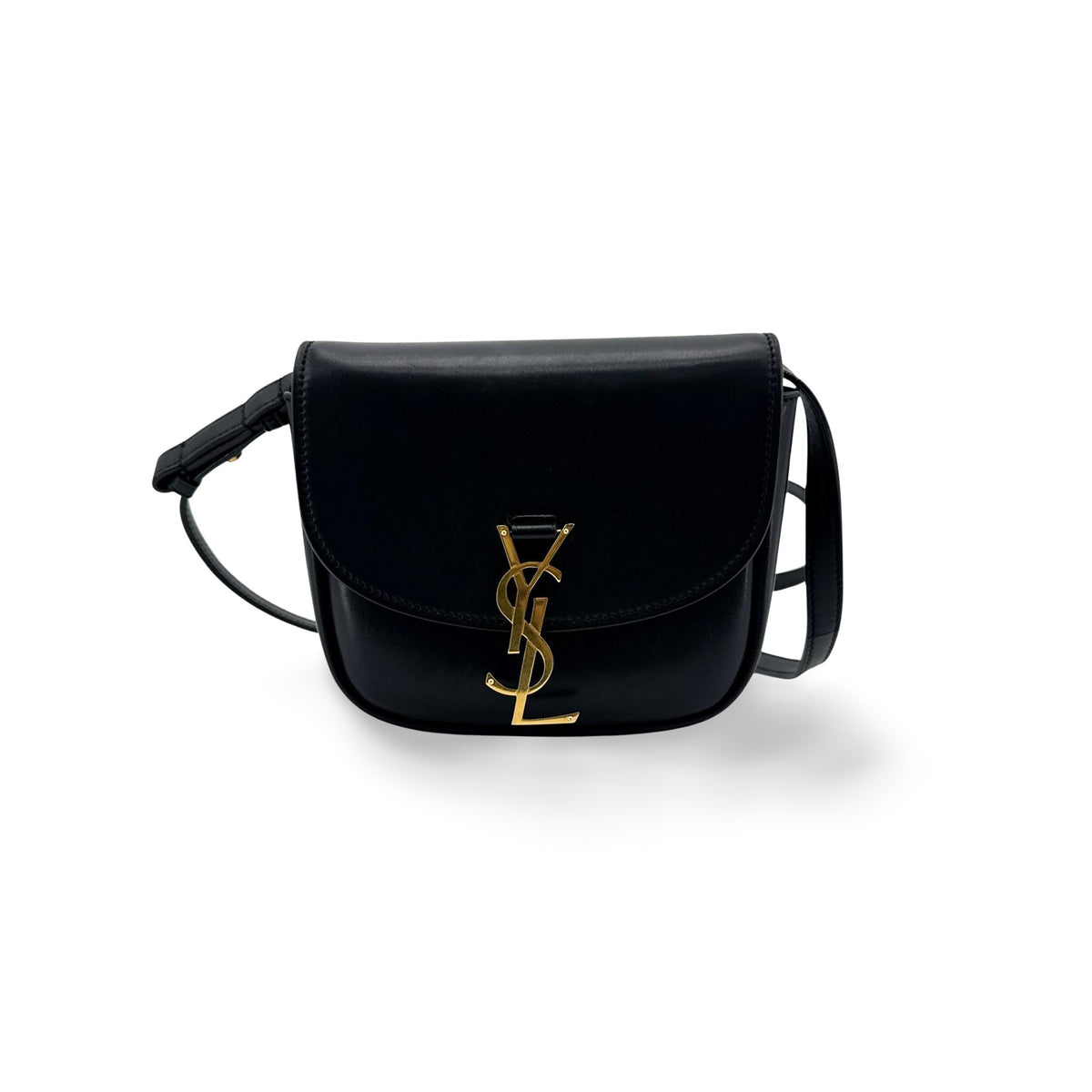 Saint Laurent Kaia Leather Black Bag