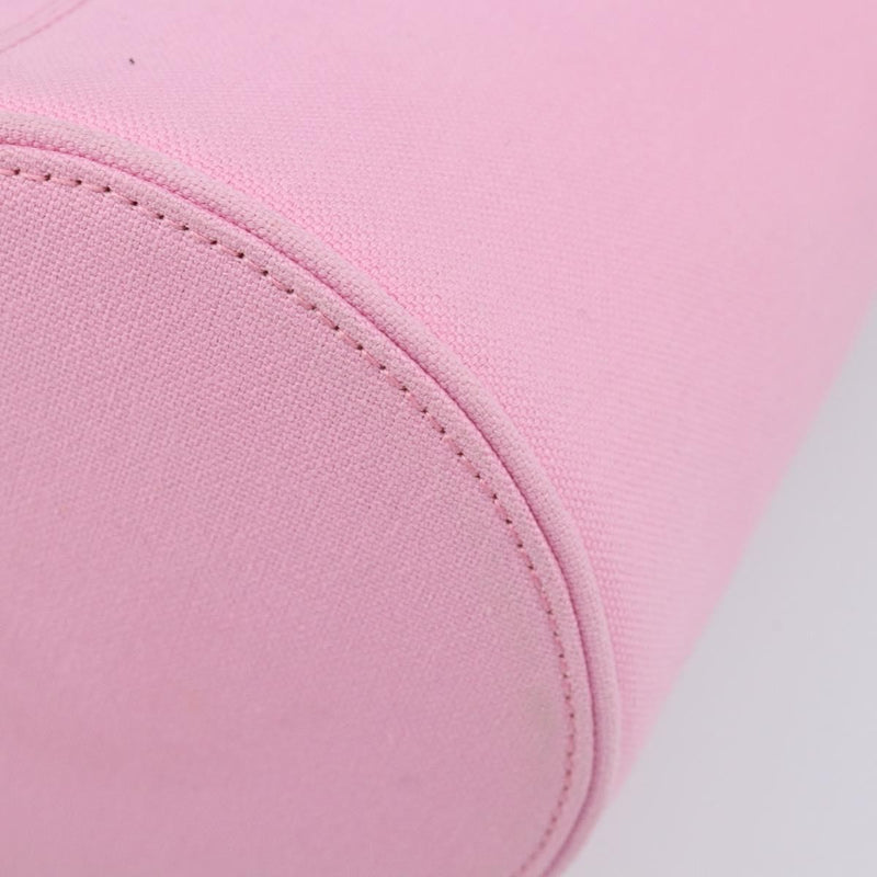 Balenciaga Wave Bucket Printed Canvas Pink Bag