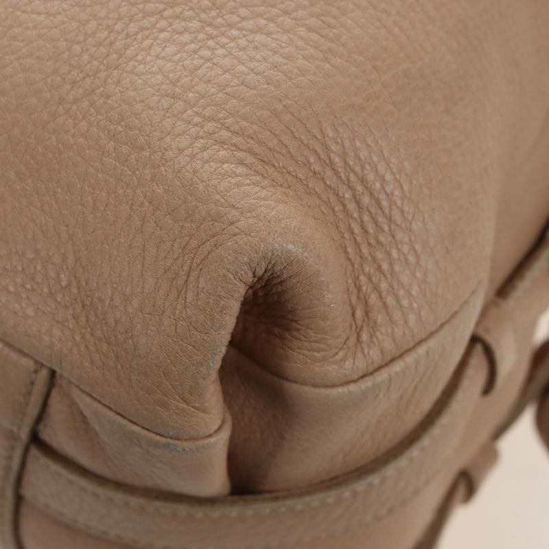 Prada Tote Leather Beige