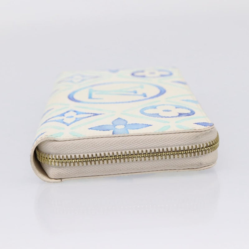 Louis Vuitton Zippy By The Pool Monogram Tile Canvas Blue Accessory