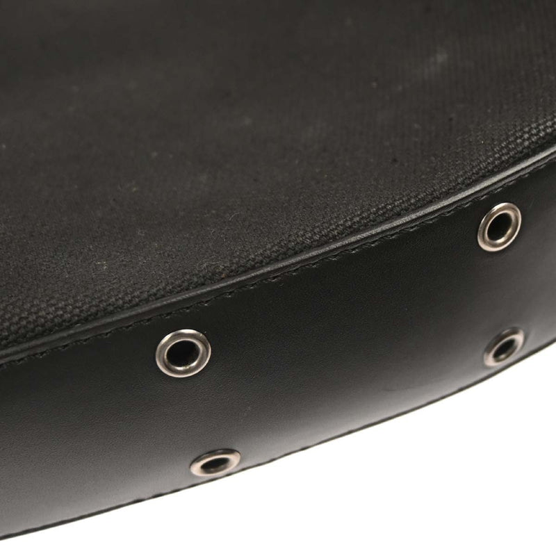 Christian Dior Vintage Street Chic Columbus Canvas Black Bag