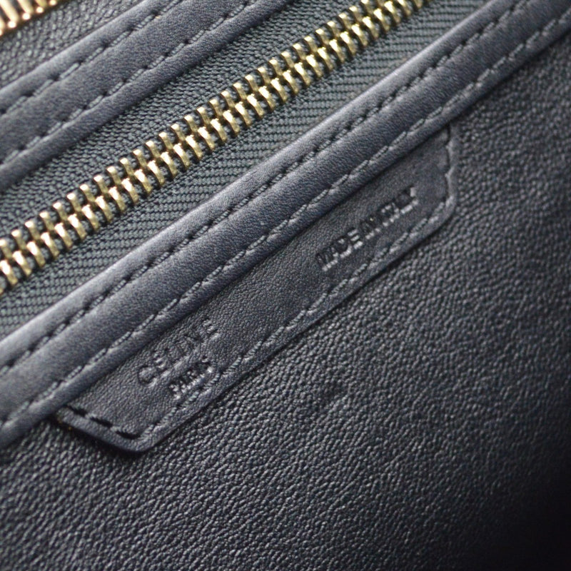Celine Tricolor Luggage Leather Beige Bag