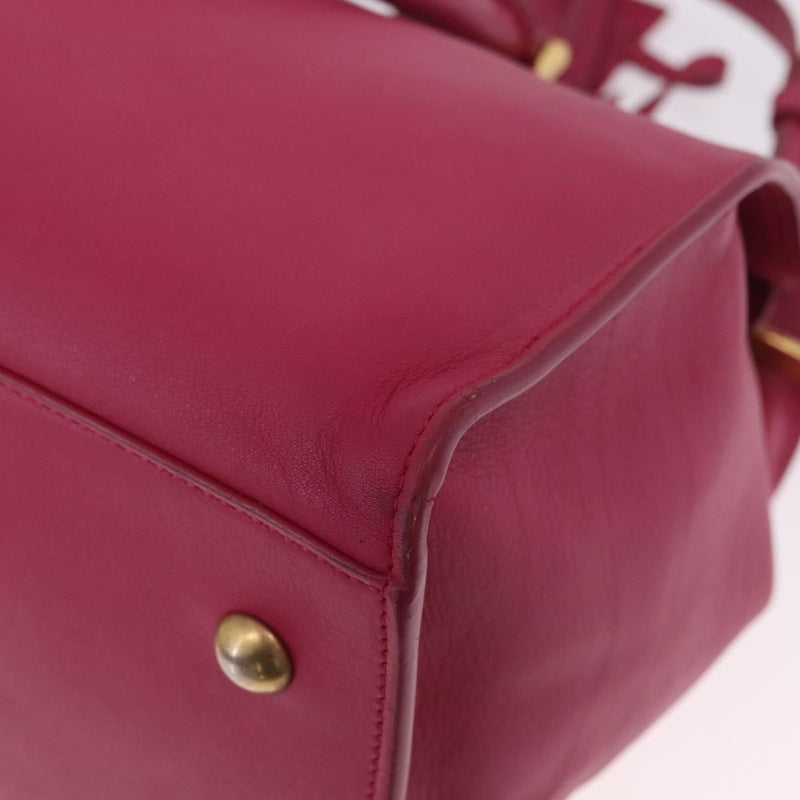Saint Laurent Classic Y Cabas Leather Pink Bag