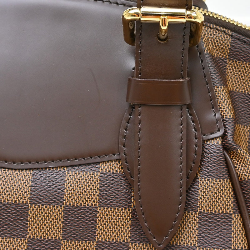 Louis Vuitton Verona Damier Ebene Brown Canvas Bag