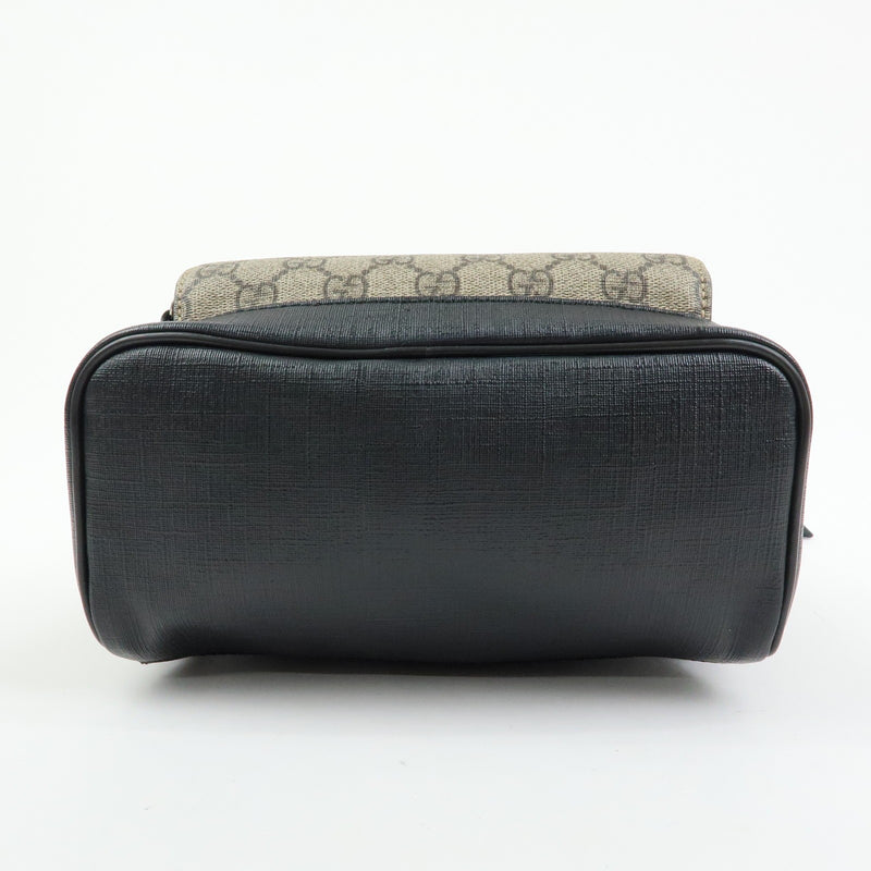 Gucci Zip Pocket Gg Coated Canvas Beige Bag