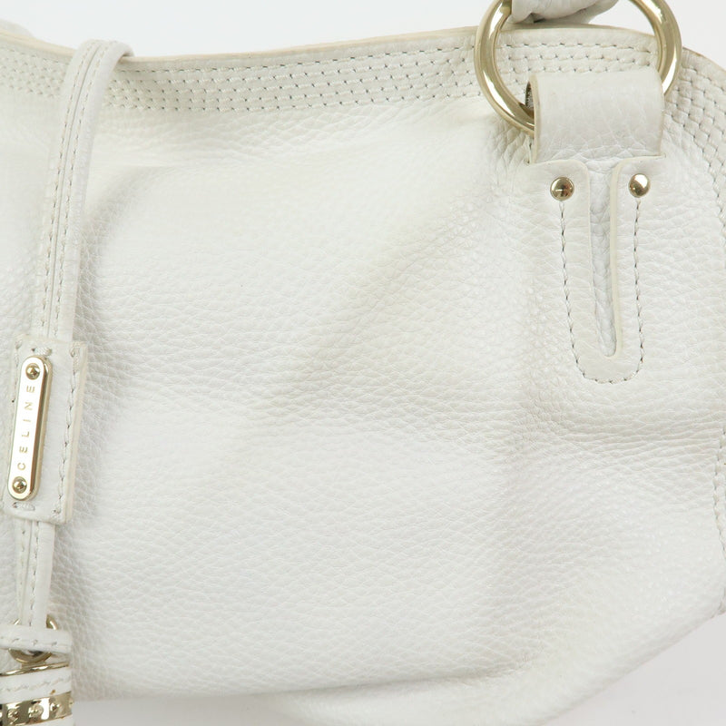 Celine Bittersweet Leather White Bag