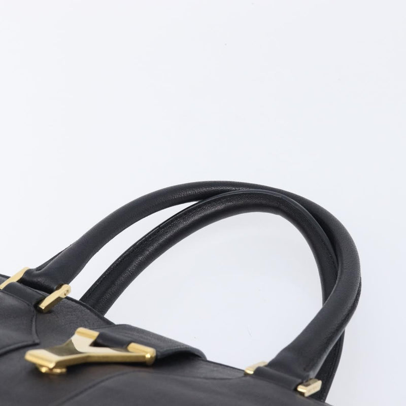 Saint Laurent Classic Y Cabas Leather Black Bag