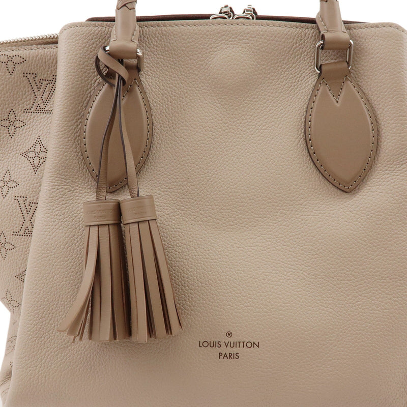 Louis Vuitton Haumea Mahina Leather Beige Bag