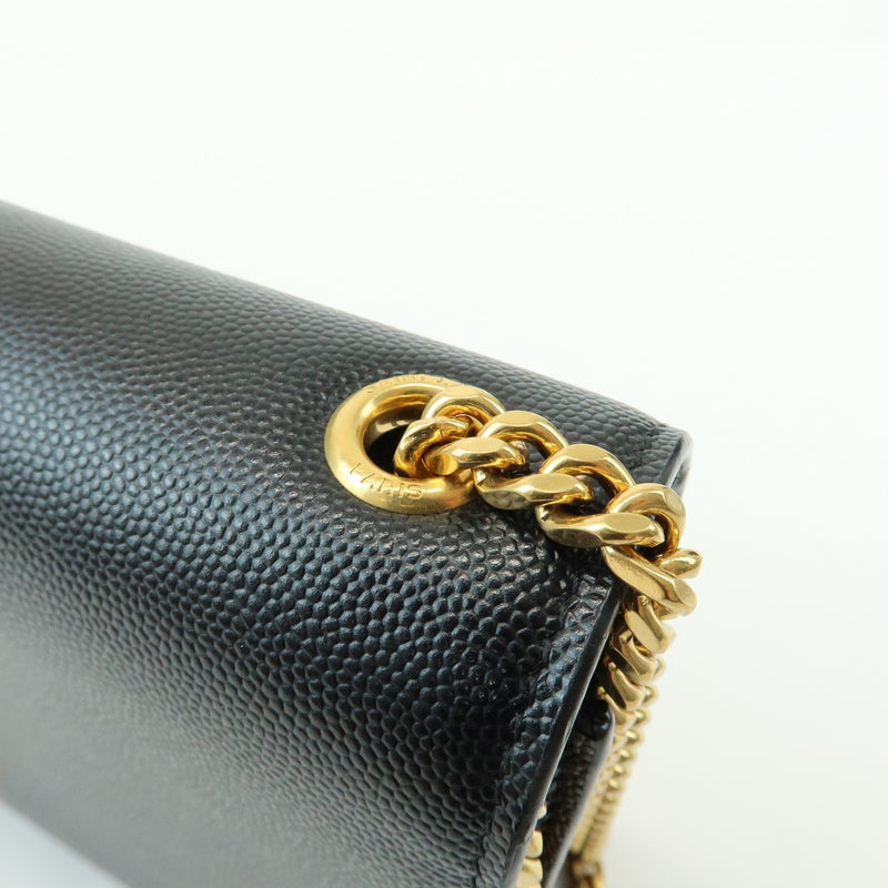 Saint Laurent Classic Monogram Leather Black Bag