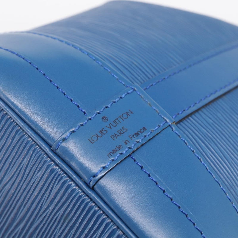 Louis Vuitton Noe Epi Leather Blue Bag