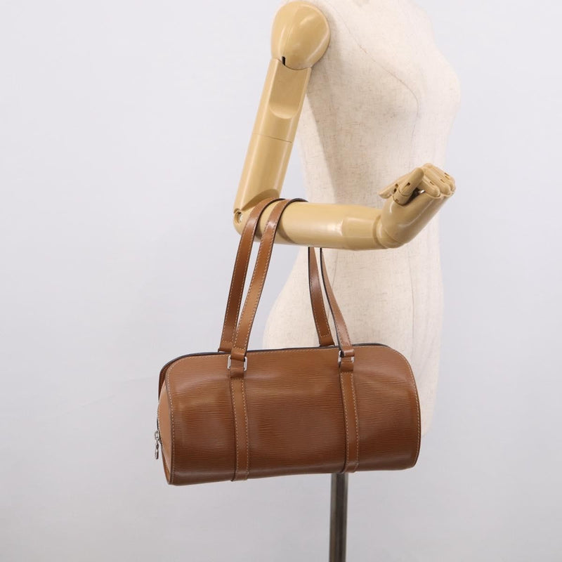 Louis Vuitton Soufflot Epi Leather Brown Bag