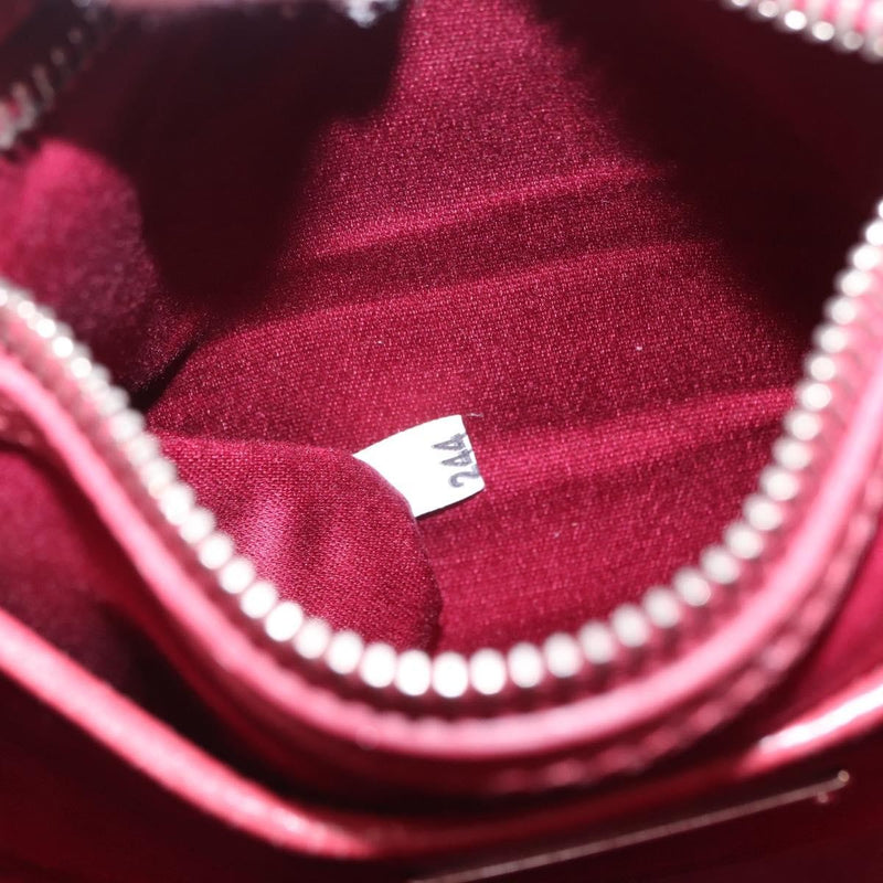 Miu Miu Madras Shoulder Leather Pink Bag