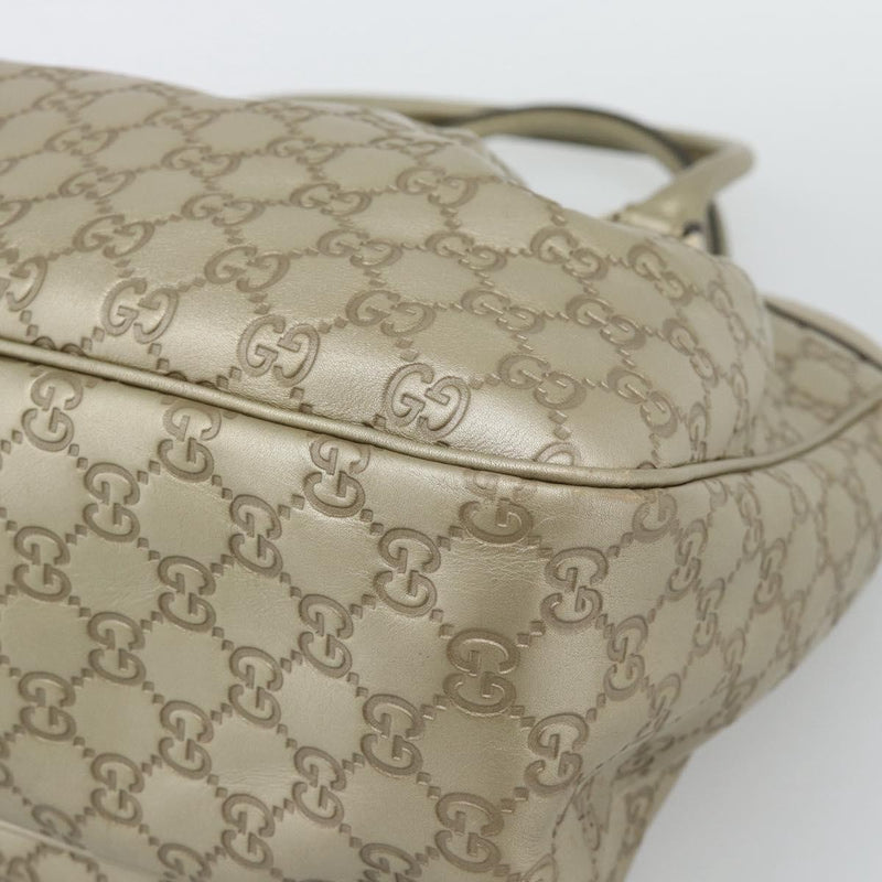 Gucci Sukey Top Handle Guccissima Leather Gold Bag