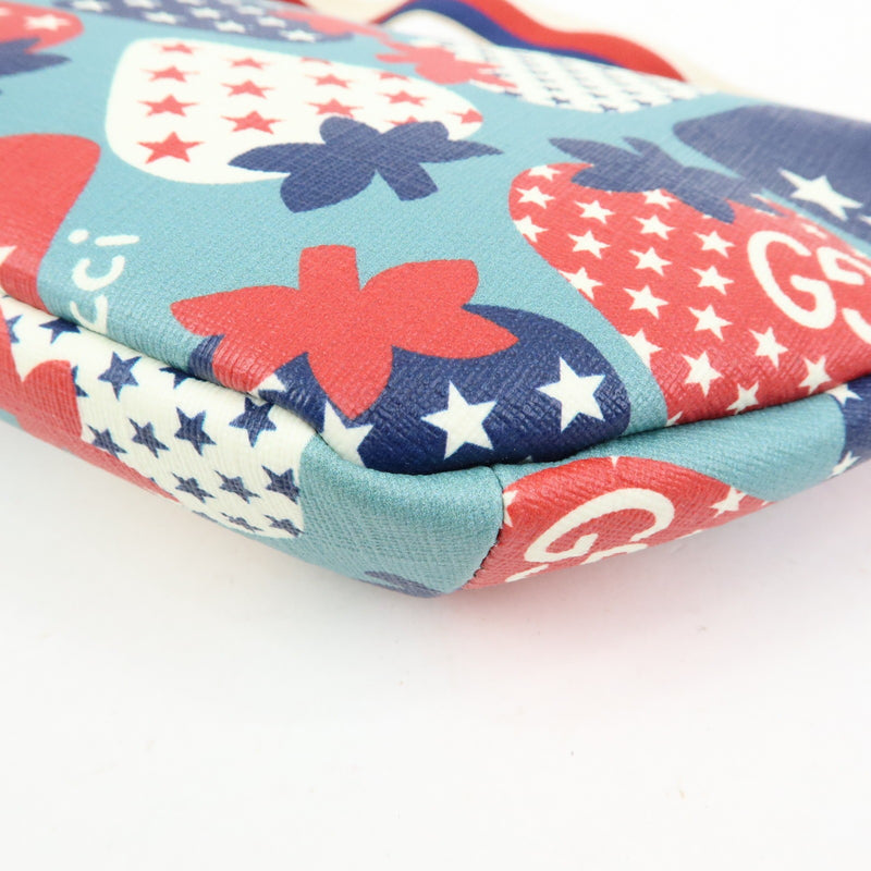 Gucci Childrens Belt Printed Coated Canvas Multicolour Bag