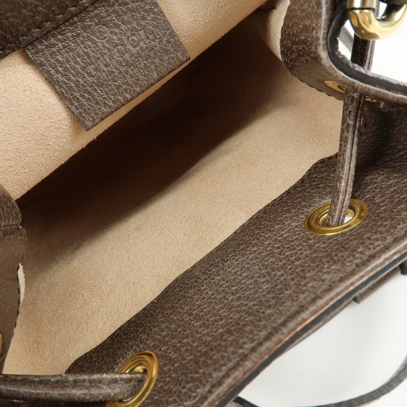Gucci Ophidia Bucket Gg Coated Canvas Beige Bag