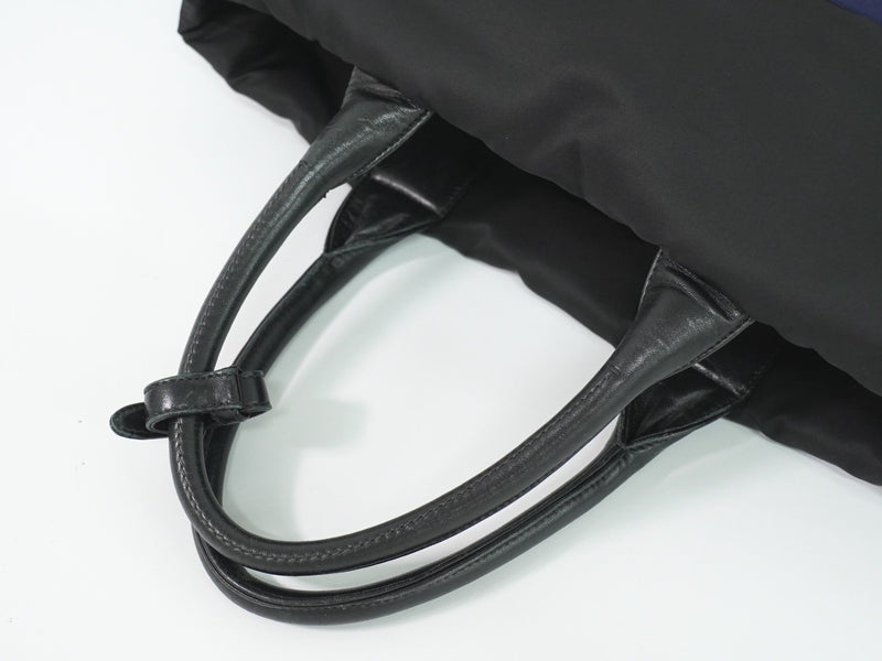 Prada Convertible Double Tessuto Navy Nylon Bag
