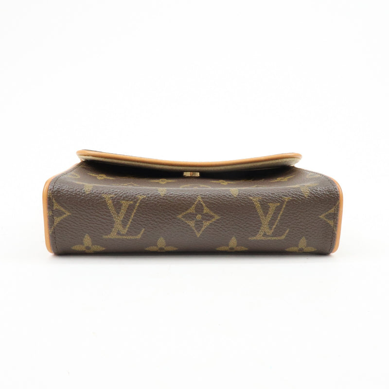 Louis Vuitton Florentine Waist Monogram Canvas Brown Bag
