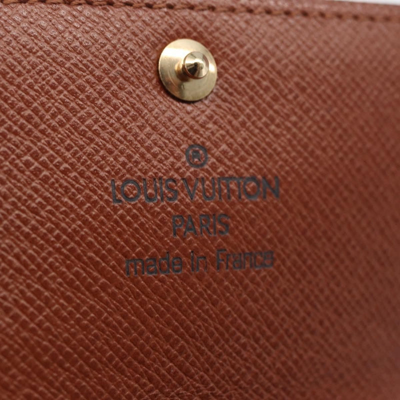 Louis Vuitton Key Case Monogram Canvas Brown Accessory