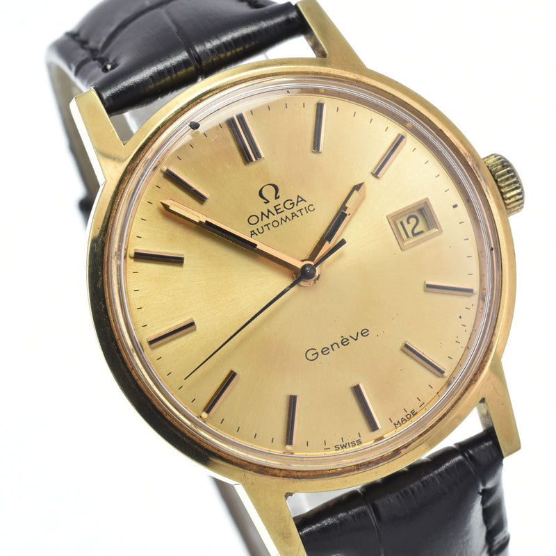 Rolex Cellini Round Quartz Yellow Gold And Alligator Watches