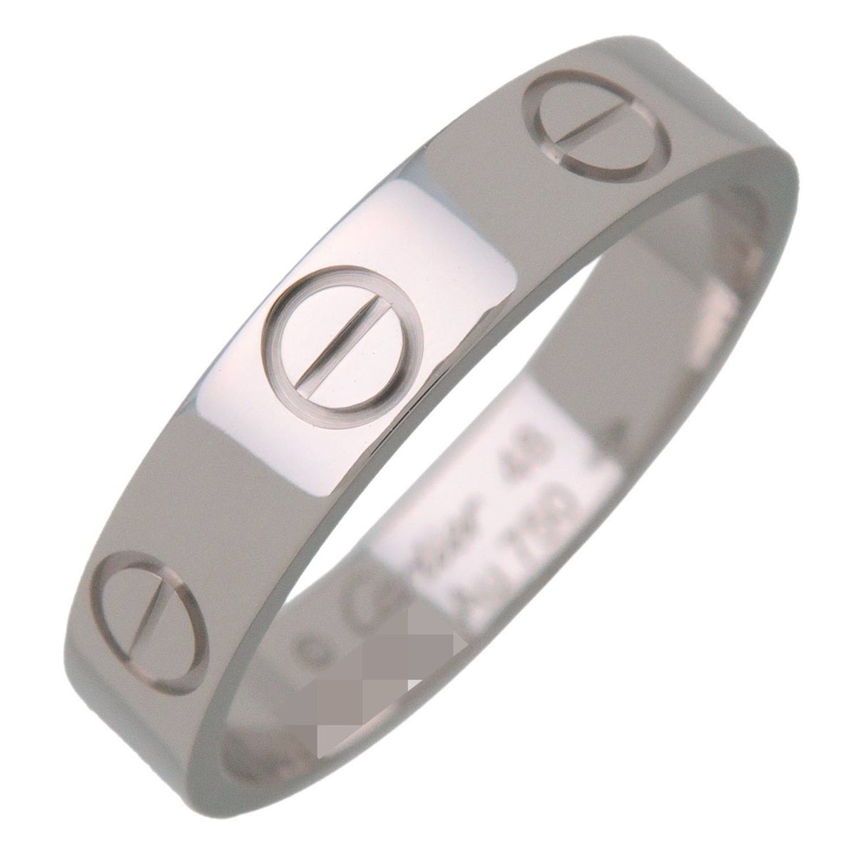 Cartier Love Band 18k White Gold Silver White_gold Bijoux