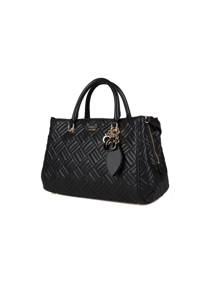 Guess Shoulder Bag — Black Polyurethane