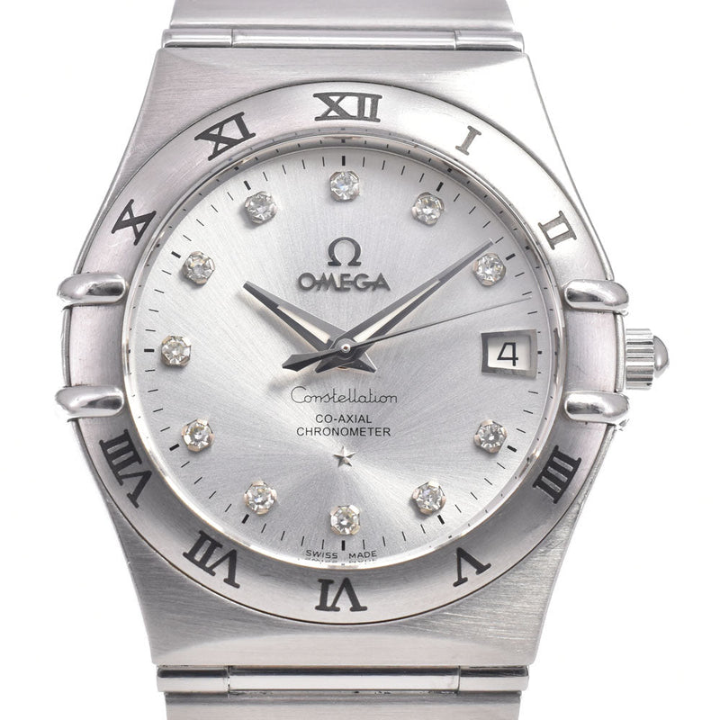 Omega Constellation Co-Axial Chronometer Automatic Stainless Steel With Diamond Markers Watches