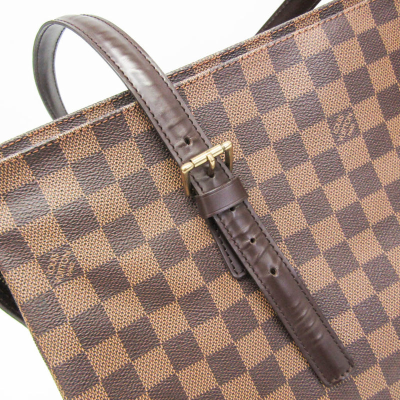 Louis Vuitton Chelsea Damier Ebene Brown Canvas Bag
