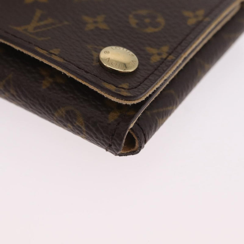 Louis Vuitton Folding Jewelry Case Monogram Canvas Brown Accessory