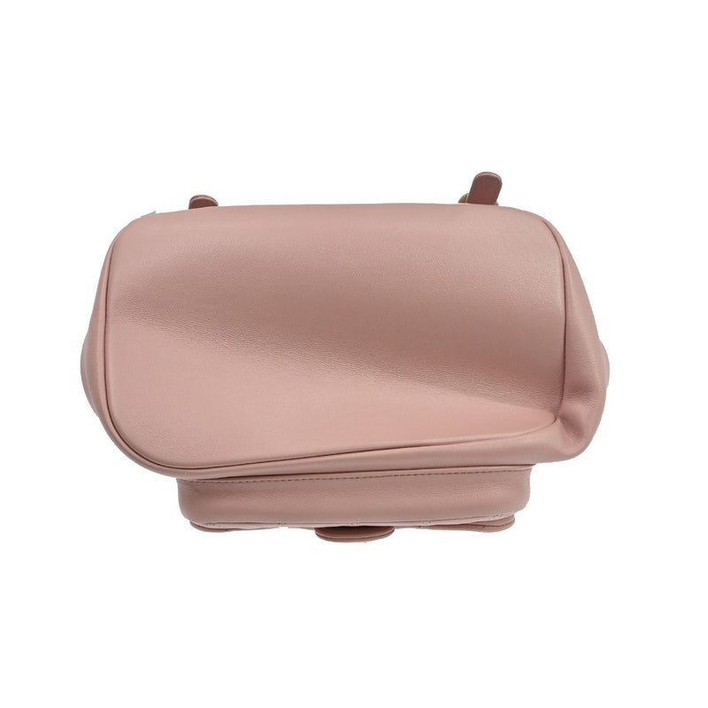 Chanel Duma Drawstring Quilted Leather Pink Bag