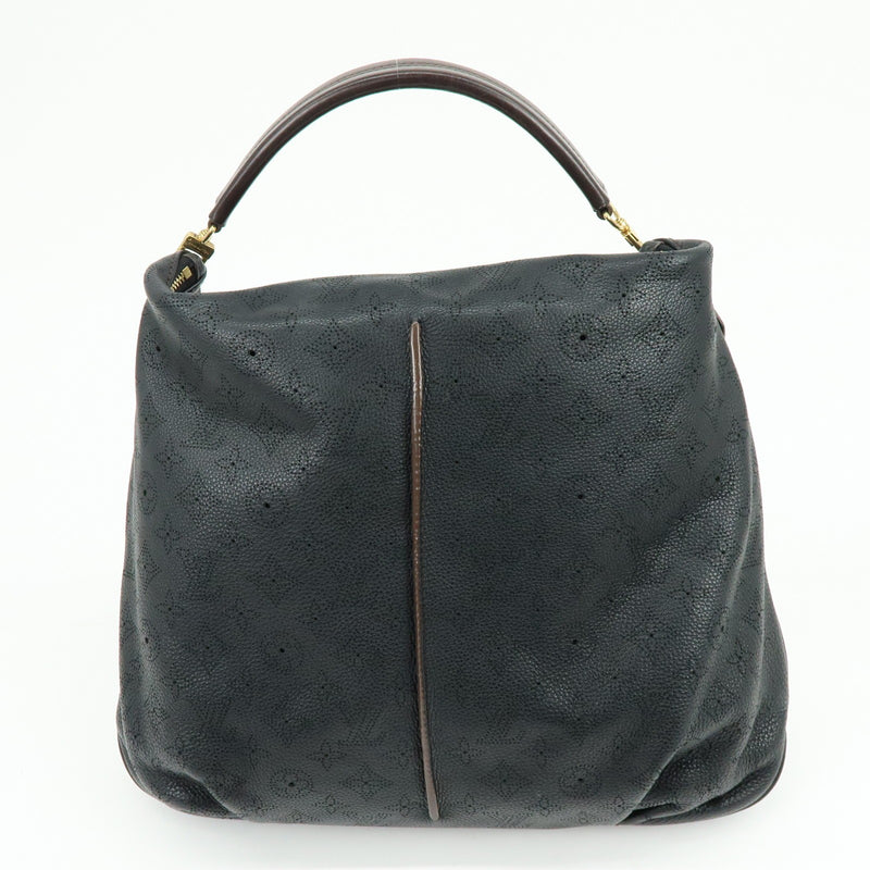 Louis Vuitton Selene Mahina Leather Black Bag