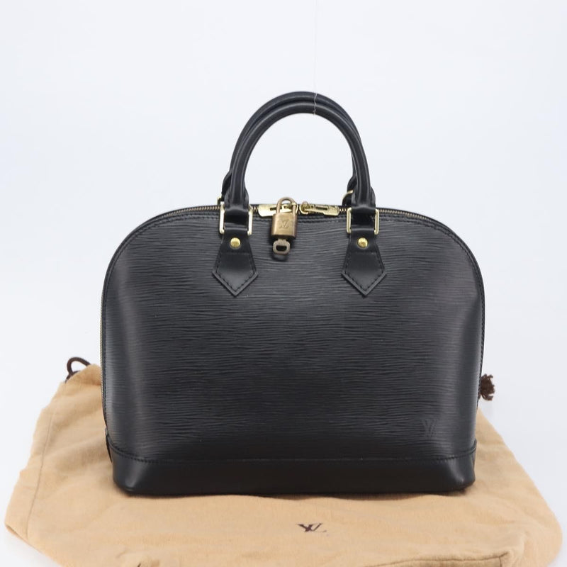 Louis Vuitton Vintage Alma Epi Leather Black Bag
