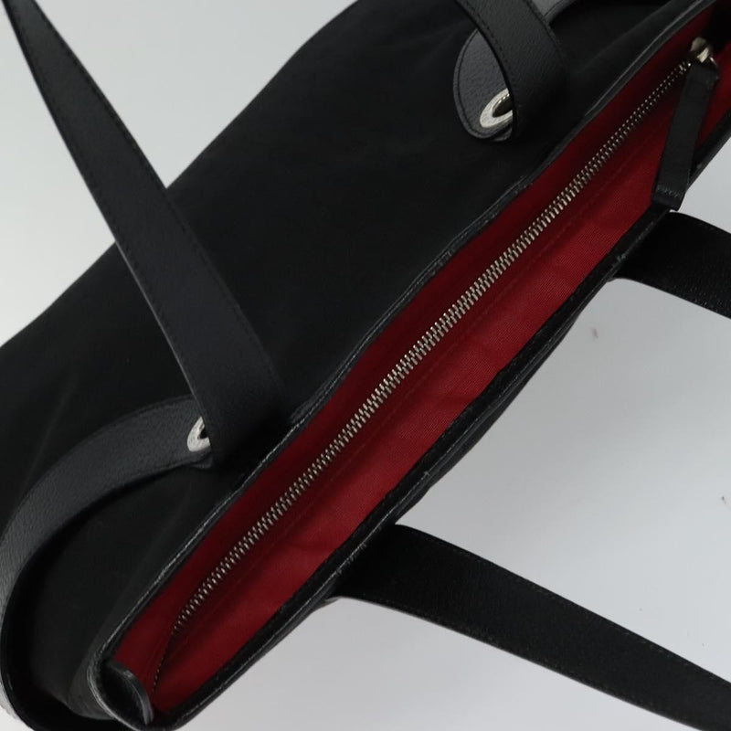 Bvlgari Logomania Canvas Black Bag