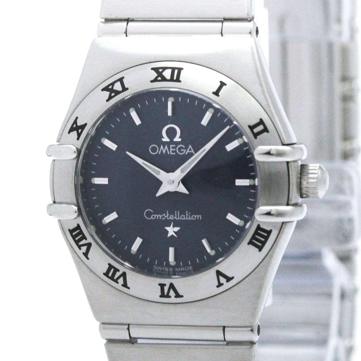 Omega Constellation Quartz Stainless Steel Watches
