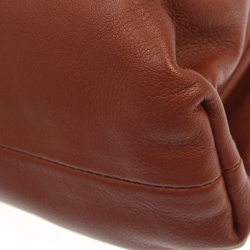 Bottega Veneta The Pouch Leather Brown