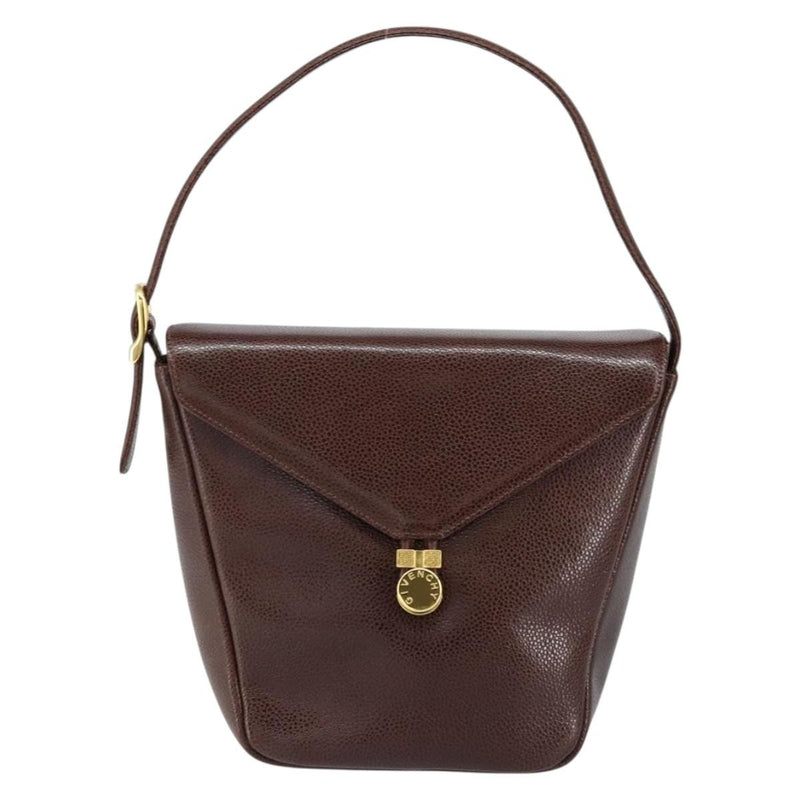 Givenchy Shoulder Leather Brown Bag